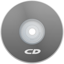 CD Gray Icon 256x256 png